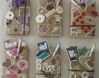 Mystery Book Gift Box | Surprise Wrapped Book, Bookish Goodies (Fantasy, Romance)