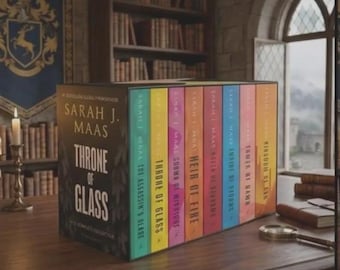 Throne of Glass Complete Paperback Box Set – Fantasy Series Collection