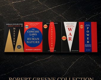 Robert Greene Book Collection Bundle | Mastery, The Concise Laws of Human Nature, The Art of Seduction