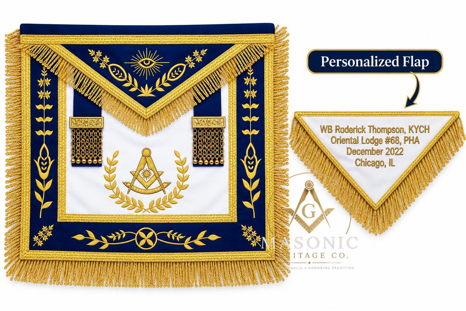 Vintage Masonic Apron - Etsy