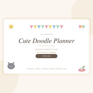 All-in-One Digital Planner 2026, 2027, 2028 Digital Planner, Digital Journal, Digital Goodnotes Template, Weekly, Daily Planner, Notability