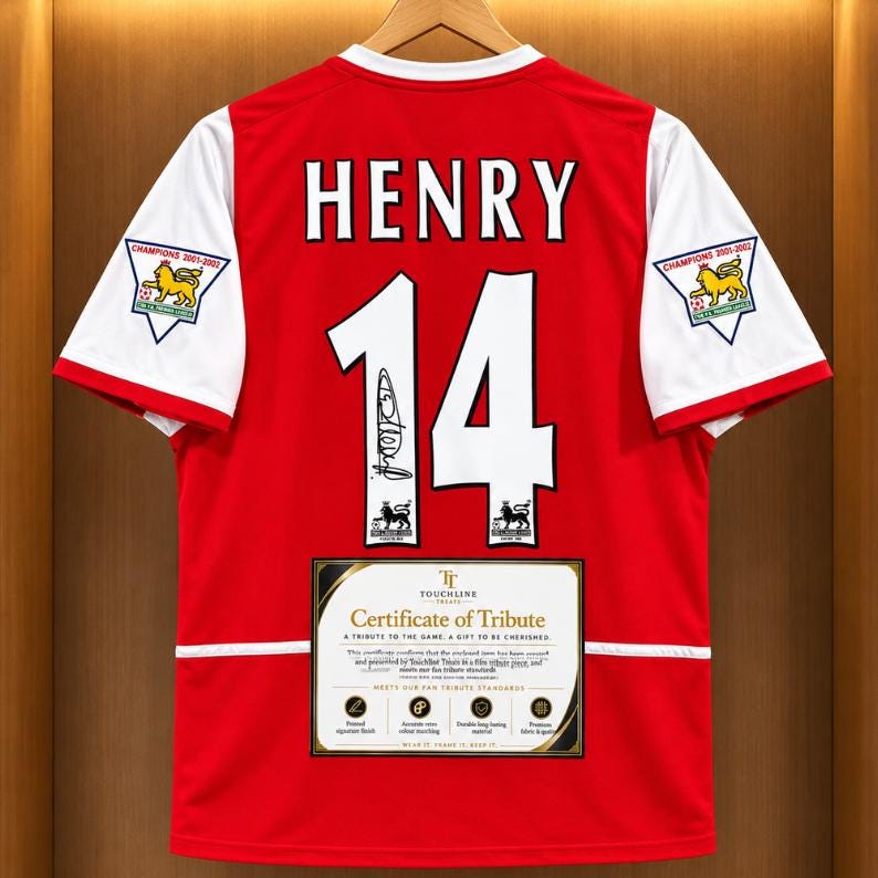 Thierry Henry Jersey - Etsy