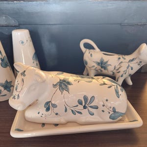 Ethel McGraw Hoffman Cow Farmhouse China Set