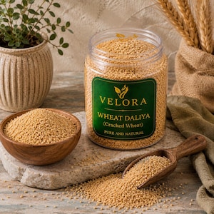 Velora Wheat Dalia (Blé concassé) | Bouillie, Upma, Recettes Traditionnelles