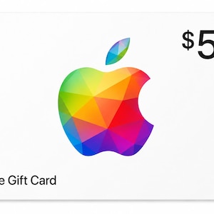 Tarjeta de regalo digital de Apple de 50 dólares (Región de EE. UU.)