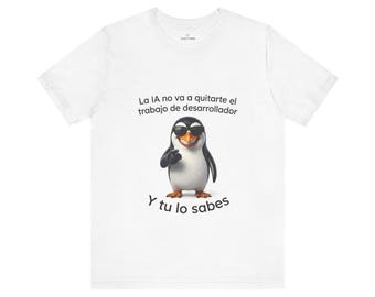 Developer Penguin, penguin hacker t-shirt