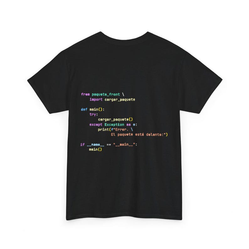 Python Code Print T-Shirt, Programmer's Essentials image 6