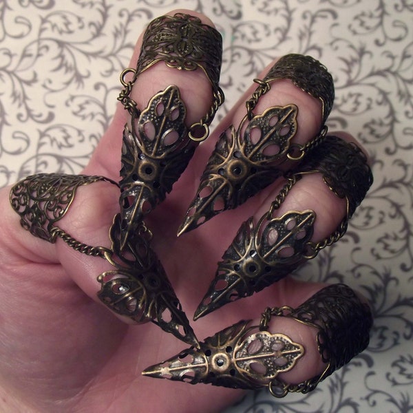 Bronze Elven Claw Armor // Set of 5