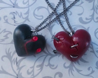 Monster Heart Pendant