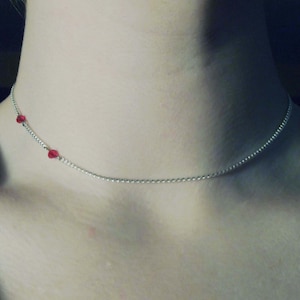 Vampire Kiss Necklace Choker image 1