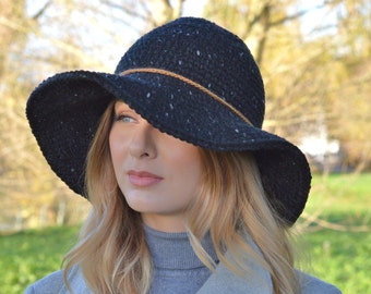 crochet floppy sun hat pattern