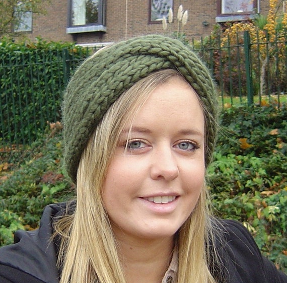 Knitting Pattern Chunky Rib Twist Cinch Headband Earwarmer Beginner Level Pdf Digital Delivery Knitting Pattern Chunky Rib Twist Cinch Headband Earwarmer Beginner Level Pdf Digital Delivery