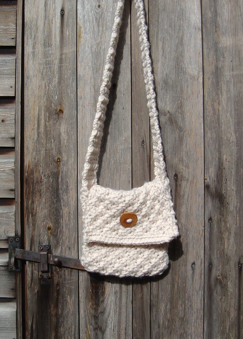 Knitting and Crochet Pattern for Daisy Stitch Purse Easy Knit - Etsy
