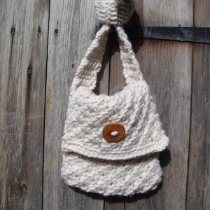 Knitting and Crochet Pattern for Daisy Stitch Purse Easy Knit - Etsy