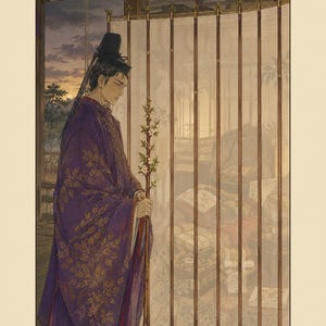 Tale of Genji Tarot: 78 Card Tarot Deck Based on Murasaki Shikibu's Novel Bild 6