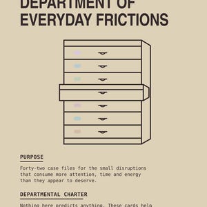 Department of Everyday Frictions: ADHD Oracle Deck zdjęcie 8