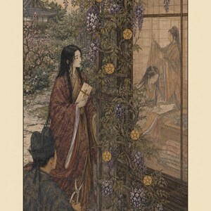 Tale of Genji Tarot: 78 Card Tarot Deck Based on Murasaki Shikibu's Novel Bild 8