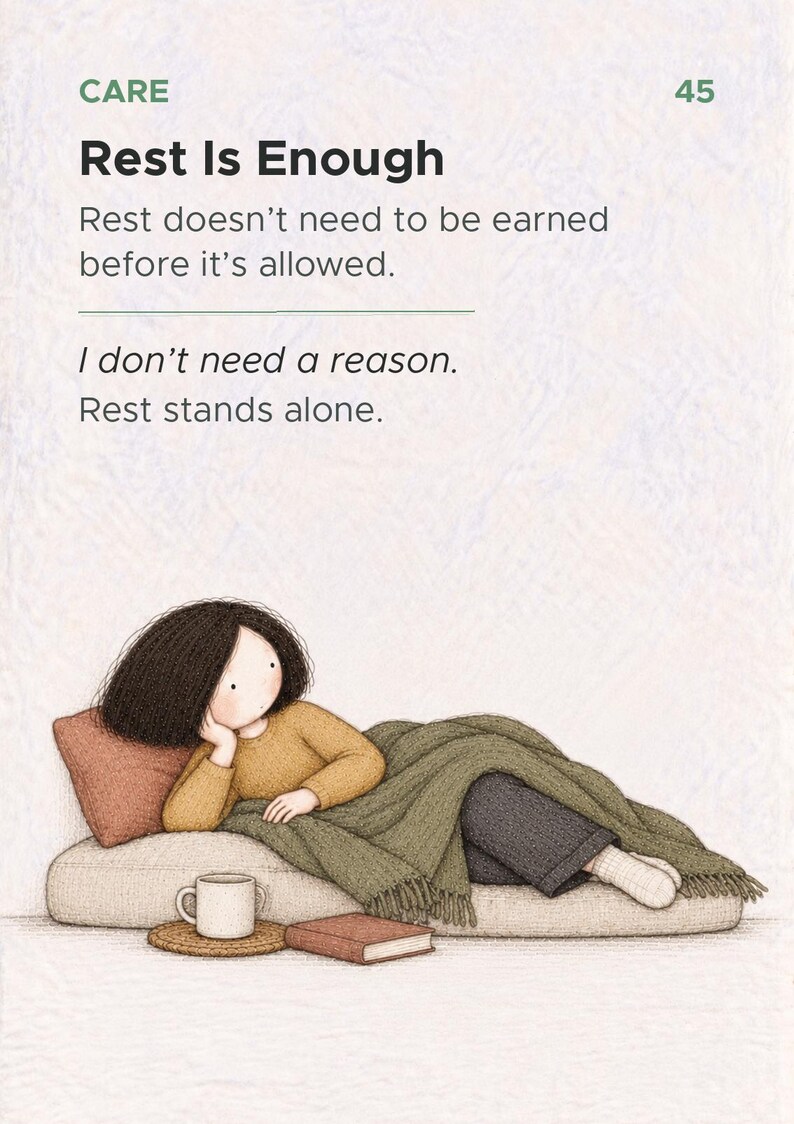From Here: An Everyday Oracle, 50 Card Deck for Neurodivergent Adults image 8