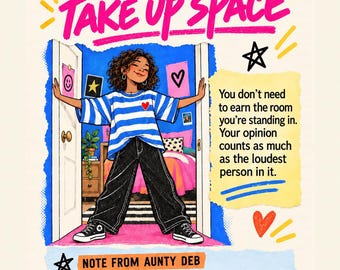Permission from Aunty Pip: 56 Permission Slip Cards for Girls 10 to 14