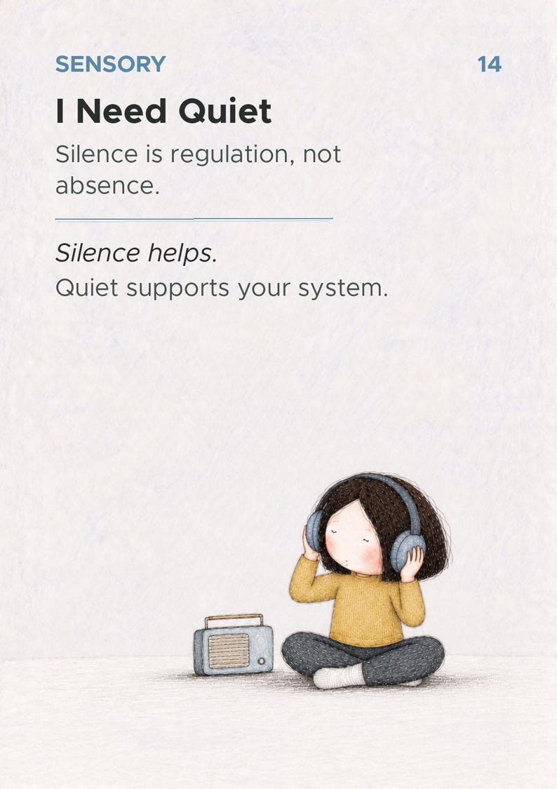 From Here: An Everyday Oracle, 50 Card Deck for Neurodivergent Adults image 4