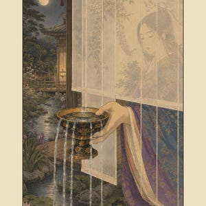 Tale of Genji Tarot: 78 Card Tarot Deck Based on Murasaki Shikibu's Novel Bild 5
