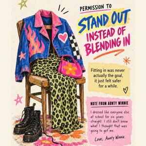 Permission from Aunty Pip: 56 Permission Slip Cards for Girls 10 to 14 image 2