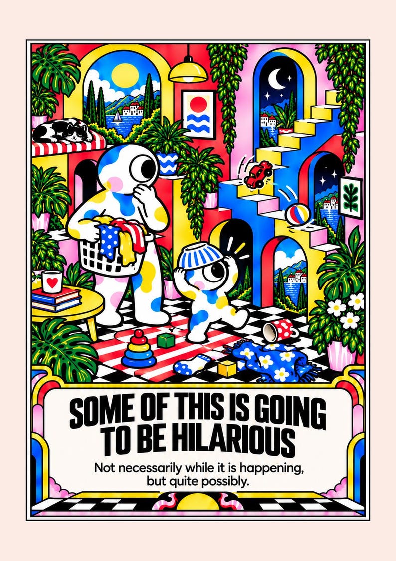 The Bright Mess: 69 Card Oracle Deck for New Parents image 6
