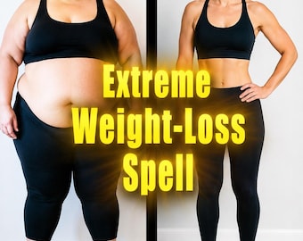 Extreme Weight Loss SPELLs | Same Day Dream Body Ritual, Lose Weight Fast Energy, Slim Body Confidence & Fitness Motivation