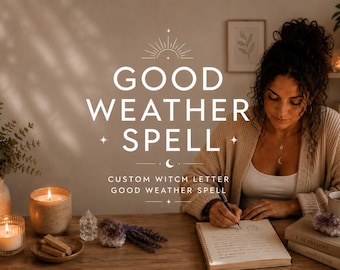 Good Weather Blessing Spell Story for Outdoor Events, Weddings and Parties