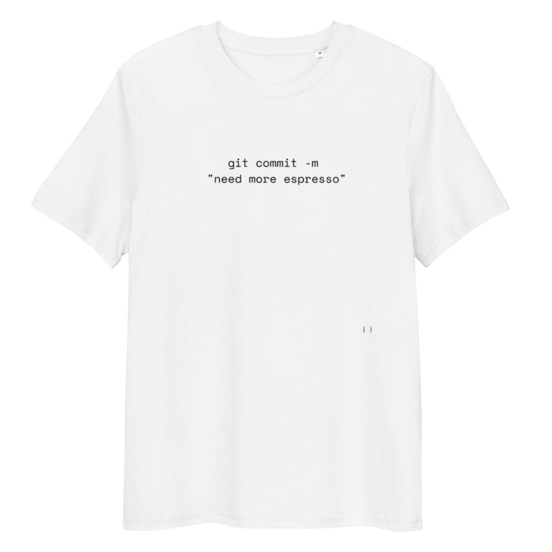 Git Commit Espresso Shirt - Software Engineer Gift - Funny Programmer Tee - Developer Espresso T-Shirt - Coder Gift