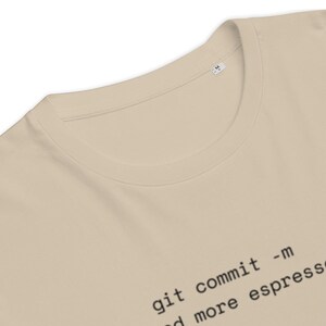Git Commit Espresso Shirt - Software Engineer Gift - Funny Programmer Tee - Developer Espresso T-Shirt - Coder Gift