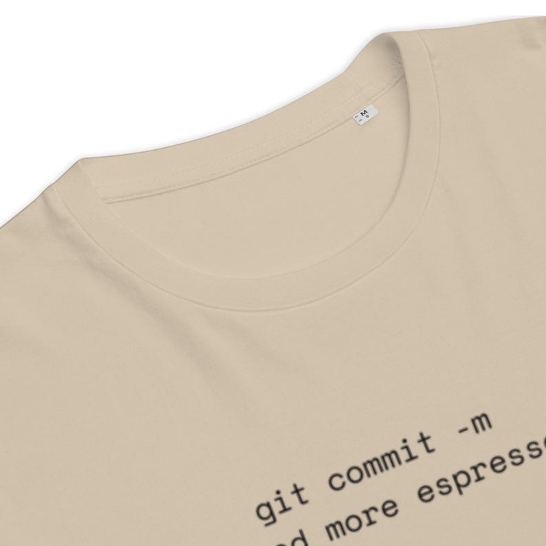Git Commit Espresso Shirt - Software Engineer Gift - Funny Programmer Tee - Developer Espresso T-Shirt - Coder Gift