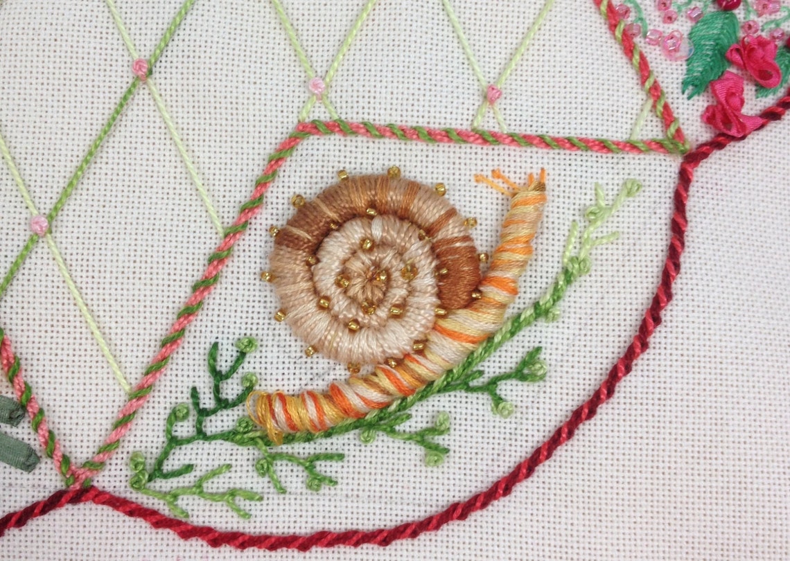 Tutorial - Spring Blooms - Silk Ribbon Embroidery and Stumpwork ...