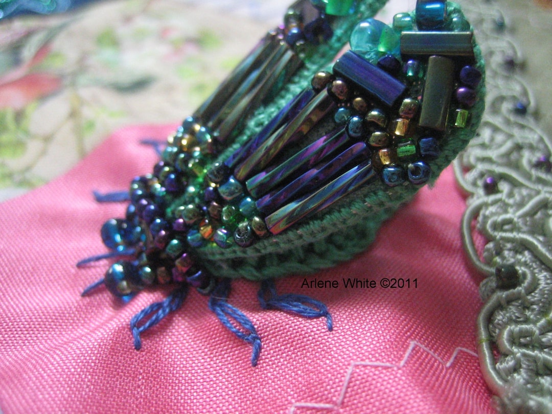 Tutorial - Stumpwork Beetle - Etsy