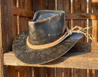 Mens Wool Felt Fedora: Fall Wide Brim Cowboy Rancher Hat  display picture 2