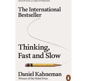 The International Bestseller Thinking Fast and Slow Daniel Kahneman