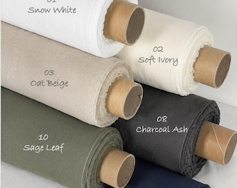 Natural Linen Fabric by the Yard, Wedding Draping Fabric, Event Decor Fabric, Table Styling, Backdrop Fabric, Hospitality Linen
