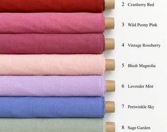 Tencel-linnenstof, naaicadeau, middelzware linnenmix, housewarming- en bruiloftsdecor, evenementdoek, stof voor handgemaakt, 57'' breed