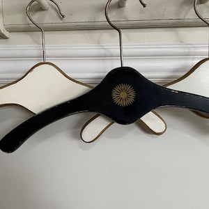 Vintage Wood Hangers - Set of Three