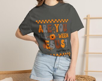¿Eres Jesús de Halloween? Camiseta / Camiseta cristiana de Halloween, Mateo 4:19