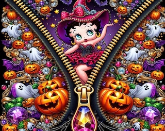 Oh Miss Betty Halloween rode jurk png 300 dpi, dit is een digitaal bestand. Voor sublimatie, bedrukbaar vinyl of waterglijbaan