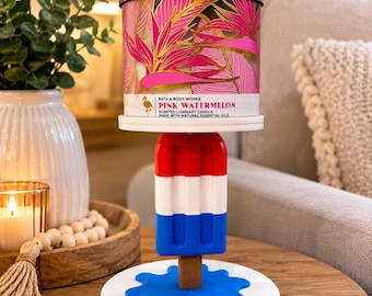 Bath and Body Works 3 Docht Kerzenhalter The Patriotic Popsicle