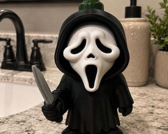 3D Printed Ghost Face Bath and Body Works Foaming Hand Soap Holder