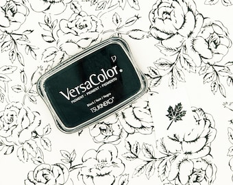 Black Ink Pad - VersaColor Pigment Dye Ink pad in Black