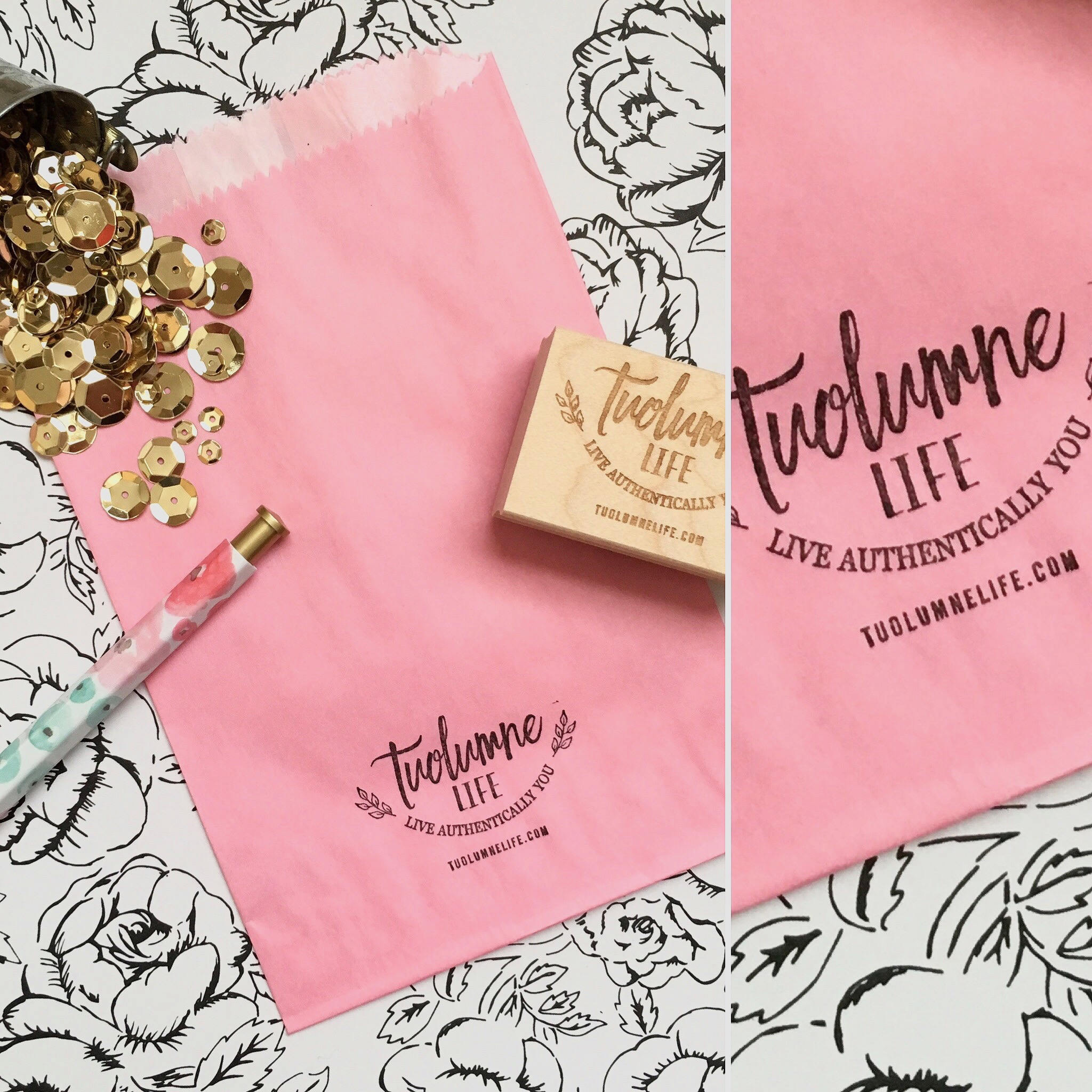 Custom Address Stamp Self Inking Stamp Return Address Stamp Etsy