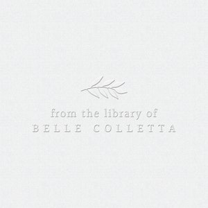 From the Library Of Embosser Stamp, Book Plate Stamp, Personalized Book Stamp, Library Stamp, Gift for Her, Leaf (T502)