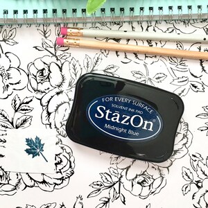 Stazon Inkpad (Blue Hawaii) - Craftfeteria