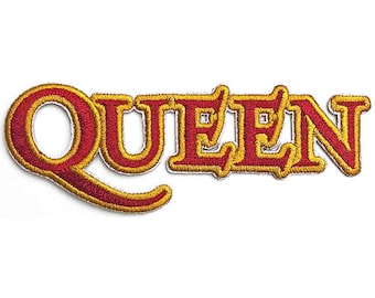 QUEEN Cut-Out Logo Band Patch