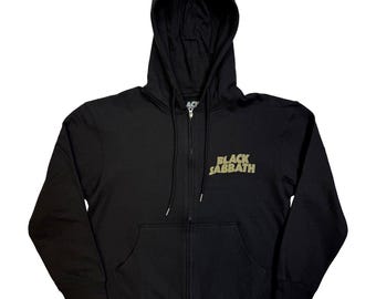 Black Sabbath Tour 78-hoody met rits