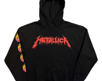 Metallica Flower Skull Hoodie